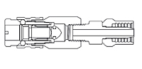 Assembly of Body with Female NPT 1/4" and Re-Usable Connector_1