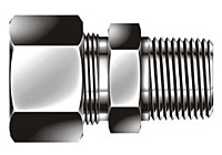 BMC-R Series Male Connector Tube Fittings