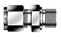DMC-GB Male Connector Tube Fittings for Metal Gassket 