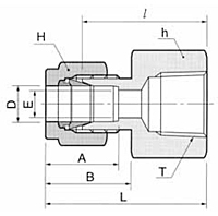 DCF-R Female Connector Tube Fittings-2