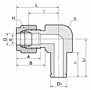 DLA Elbow Adapter Tube Fittings Metric-2