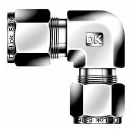 DLR Reducing Union Elbow Tube Fittings On DK-LOK USA