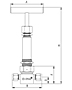 V13W-Series-Bellows-Valves-Dimensional-Drawing