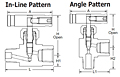 VB16-Series-Integral-Bonnet-Needle-Valves-Dimensional-Drawing